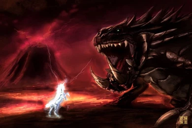 MH2: Kirin Vs Akantor By Eronzki999 On DeviantArt