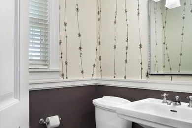 Chair Rail Wallpapers Home Design Ideas, Pictures, Remodel And Decor