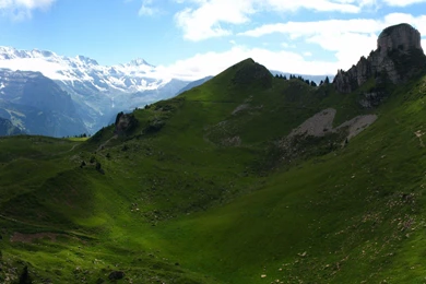 1920x1200px Green Mountain In Iceland Wallpapers