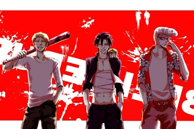 Beelzebub Guys Posture Smile Weapons