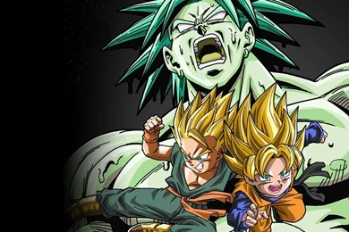 Pictures > Dragon Ball Z Goten And Trunks Vs Broly