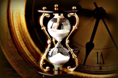 Sands Of Time In A Glass Wallpapers