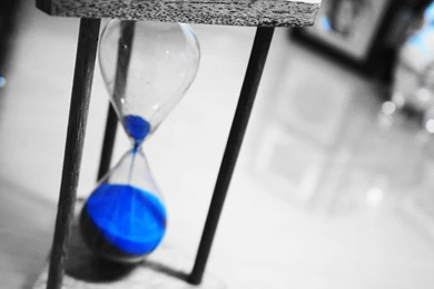 Blue Sand Clock By VinWatanabe On DeviantArt