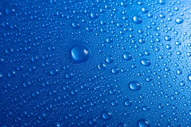 Water Blue Wet Water Drops Macro Condensation Wallpapers ...