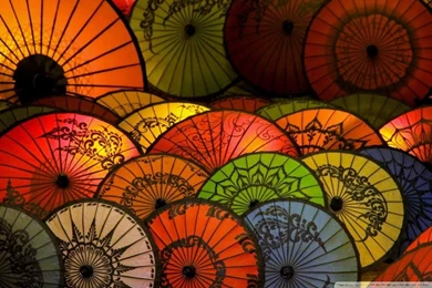 Japanese Umbrellas HD Desktop Wallpapers : High Definition ...