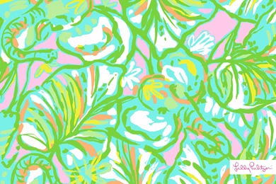 Download Lilly Pulitzer Anchor Wallpapers Mobile
