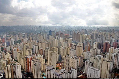 Sao Paulo City Megapole South America Brazil Buildings Wallpapers ...