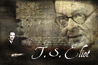 Nat'l Poetry Month Desktop Wallpaper: T.S. Eliot   Novel Novice