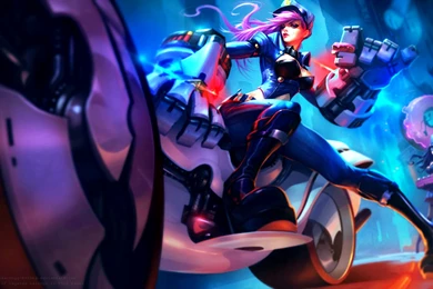 Officer Vi   League Of Legends Wallpapers