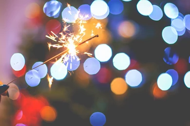 Sparklers In The New Years Eve Wallpapers :: HD Wallpapers