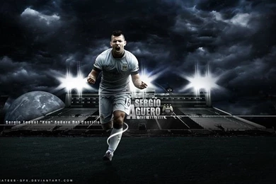 Sergio Aguero 2015 Manchester City FC Wallpapers Free Desktop ...