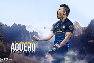 Wallpapers Sergio Aguero 2014 2015 By Designer Abdalrahman On ...