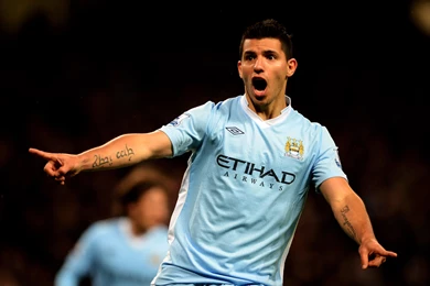 Manchester City FC Sergio Aguero Soccer Wallpapers