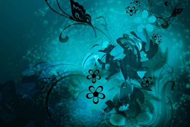 Wallpapers: Flower Art Wallpapers