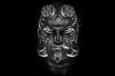 Movies Comics Superheroes Hellboy Fan Art Comic Wallpapers ...