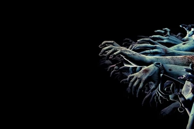 Halloween Aartwork Zombies Hands Undead Hd Wallpapers   (