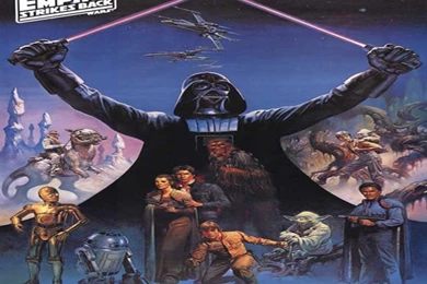 THE EMPIRE STRIKES BACK WALLPAPER   (