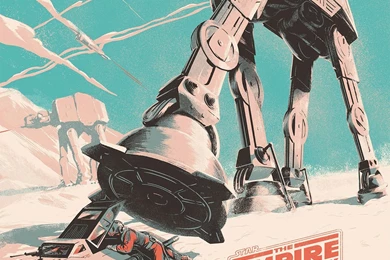 Poster] The Empire Strikes Back   Juan Esteban Rodriguez : StarWars