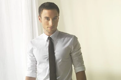 Download Wallpapers 1920x1080 Mans Zelmerlow, Man, Shirt, Tie ...