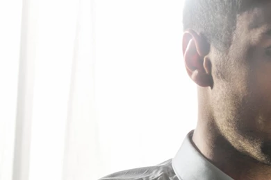 Download Wallpapers 3840x1200 Mans Zelmerlow, Man, Shirt, Tie, Sun ...