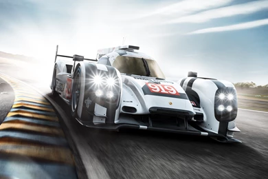 2014 Porsche 919 Hybrid Race Car Classic Vehicle Racing Germany Le ...