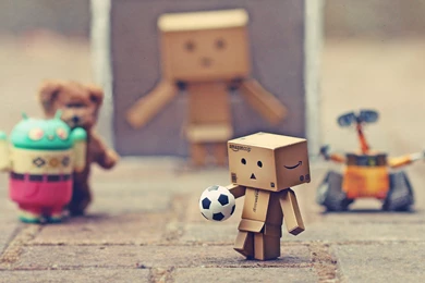 Download Wallpapers 3840x2160 Danboard, Toys, Wall e, Company ...