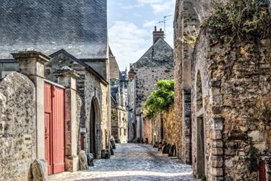 Le Mans Medieval Streets (France) HD Desktop Wallpapers : High ...