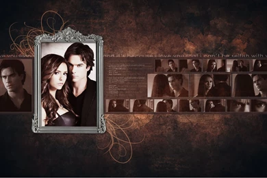 Damon & Elena   The Vampire Diaries TV Show Wallpapers (17123319 ...