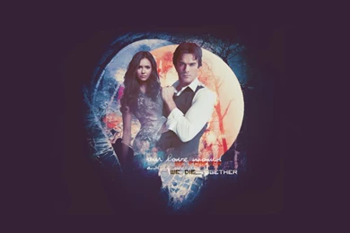 DeviantArt: More Like Damon And Elena Wallpapers By Avadaxkedavra