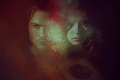 Delena   Damon & Elena Wallpapers (25156489)   Fanpop