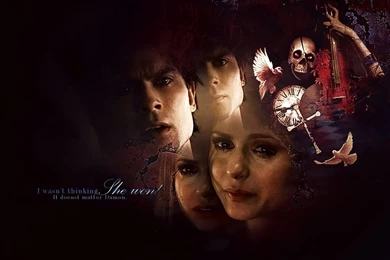 Damon & Elena   Damon & Elena Wallpapers (17108870)   Fanpop