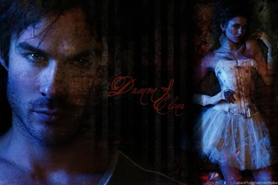 Damon And Elena Wallpapers TVD By CaptainFlyingSparrow On DeviantArt