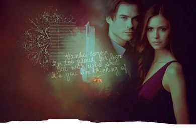 Damon And Elena ❤   Damon & Elena Wallpapers (20834836)   Fanpop