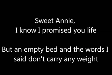 Zac Brown Band   Sweet Annie (With Lyrics)   YouTube