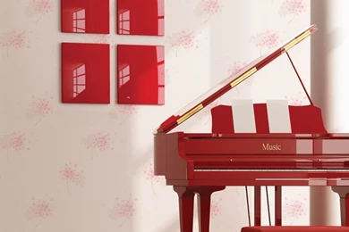 Pink Wallpapers Self Adhesive Vinyl Spring Living Rooms Ideas ...