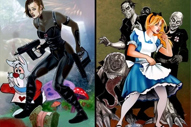 Alice In Wonderland/Zombieland By DarthTerry On DeviantArt