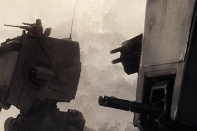 Star Wars Walker iPhone 5 Wallpapers