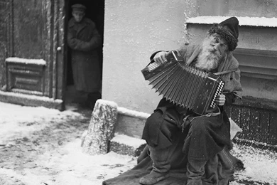A Street Musician   (