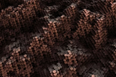 Silver Honeycomb Wallpapers   Abstract Wallpapers