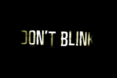 Typography Don't Blink HD Wallpapers FreeWallsUp