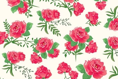 Roses Backgrounds Pattern   Free Vector