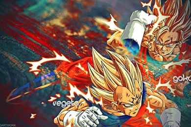 Dragon Ball Z HD Wallpapers Vegeta And Goku By RobyBaggio10 On ...