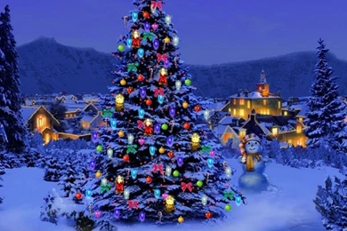 Christmas Tree Wallpapers 2015   Grasscloth Wallpapers