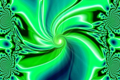 Abstract Green Heart (id: 39525) – BUZZERG