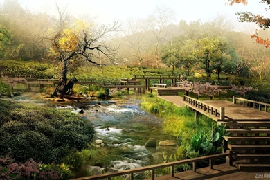 Japan Digital Landscape Hd Wide   Ztona Wallpapers