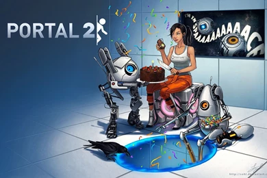 Portal 2 Wallpapers   Last Bag Of Confetti By Sohlol On DeviantArt