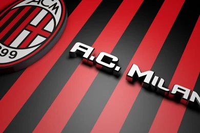 AC Milan 3D Logo Wallpapers   Football Wallpapers HD
