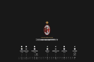 AC Milan Serie A Wallpapers Computer Desktop Ba