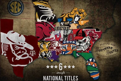 SEC Map With Ol Sarge