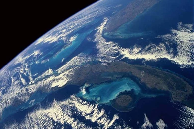 Pics For > Earth From Space Wallpapers Real